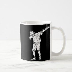 Lacrosse Stick Boy Dabbing Youth Dab Dance  Coffee Mug
