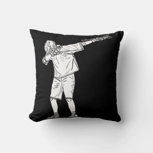 Lacrosse Stick Boy Dabbing Youth Dab Dance  Cushion