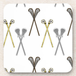 Lacrosse Sticks Coaster