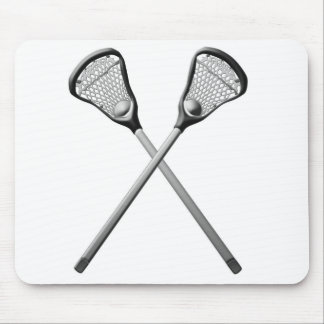 Lacrosse Sticks Mouse Pad