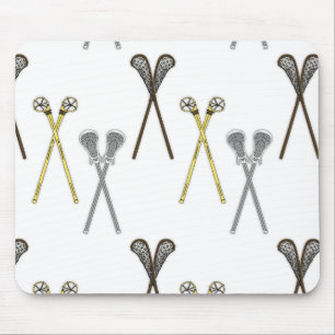 Lacrosse Sticks Mouse Pad