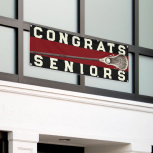 Lacrosse Team Congrats Banner