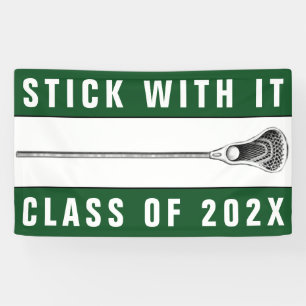 Lacrosse Team Green 2025 Banner