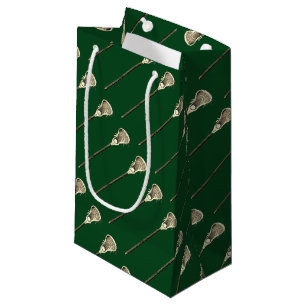 Lacrosse Team Green Small Gift Bag