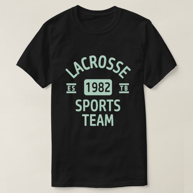 Lacrosse Team Lacrosse 11 T-Shirt (Design Front)
