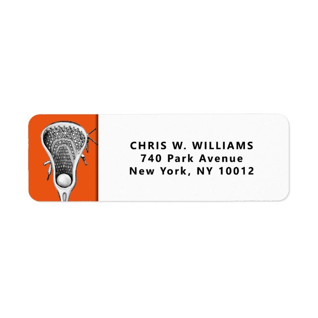 Lacrosse Team Orange (Front)