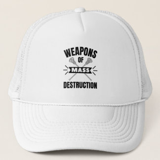 Lacrosse: Weapons of mass destruction. Trucker Hat