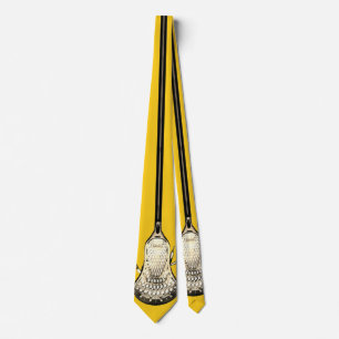 Lacrosse Yellow Gold Neck Tie