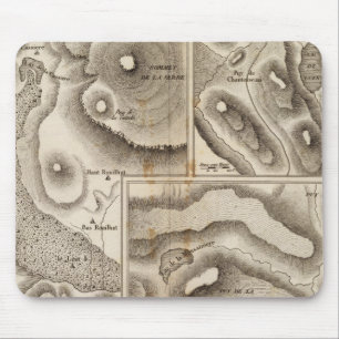 Lacs volcaniques mouse pad