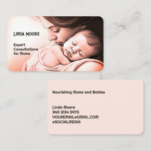 Lactation Breastfeeding Business Card