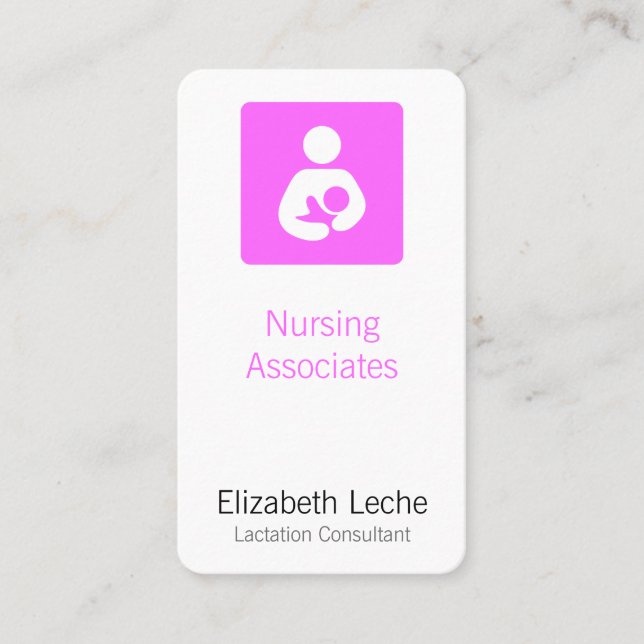 Lactation Consultant Appointment Card (Front)