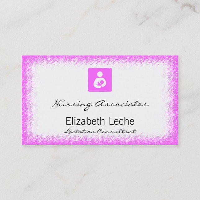 Lactation Consultant Calling Card (Front)