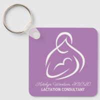 Lactation Consultant Custom Breastfeeding Purple