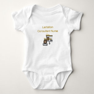  - Lactation Consultant Nurse Baby Bodysuit