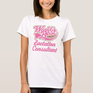 Lactation Consultant (Worlds Best) Womens T-shirt
