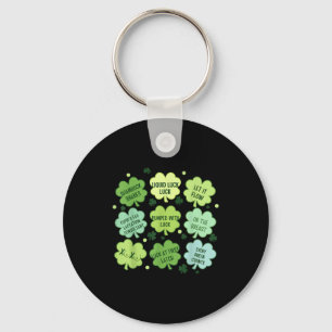 Lactation st patrick day breastfeeding consultant key ring