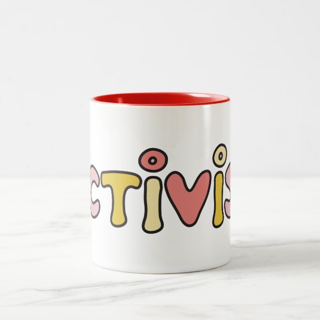 Lactivist Two-Tone Coffee Mug (Center)