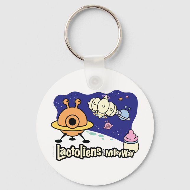 Lactoliens™ Key Ring (Front)