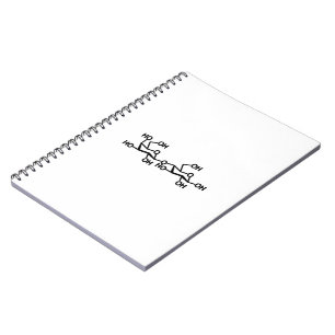 Lactose Milk Structure Notebook