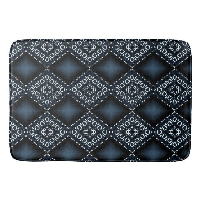 Lacy Diamonds Bath Mat (Front)