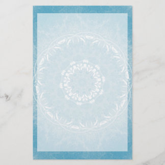 Lacy Flowers Mandala Stationary Stationery