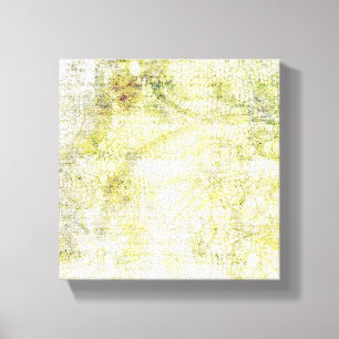 Lacy Green Abstract Canvas Print