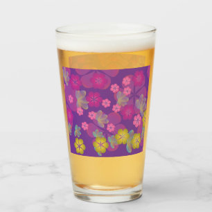 Lacy Lotus Purple Glass