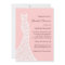 Lacy Pink Bridal Shower Invitation