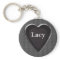 Lacy Stole My Heart Keychain