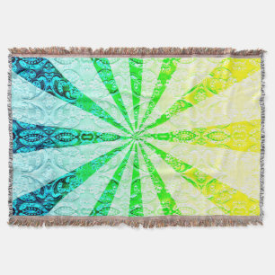 Lacy Sun Burst Throw Blanket
