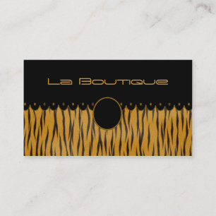 Lacy Tigress Business Card
