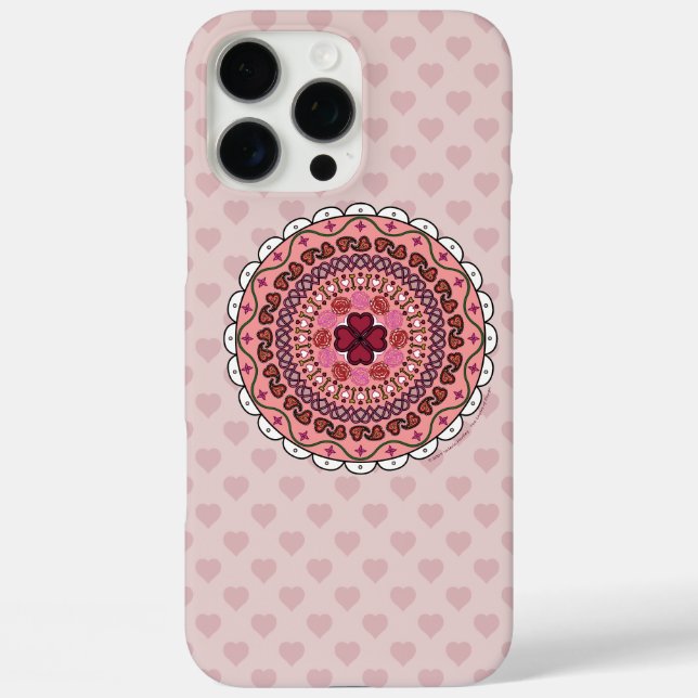 Lacy Valentine's Day Case-Mate Phone Case (Back)