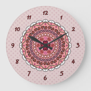 Lacy Valentine's Day Clock