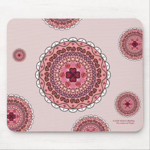 Lacy Valentine's Day Mousepad