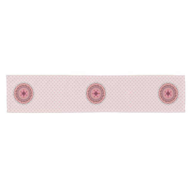Lacy Valentine's Day Table Runner (Horizontal)