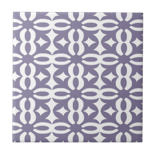 Lacy Wisteria Victorian Print Tile