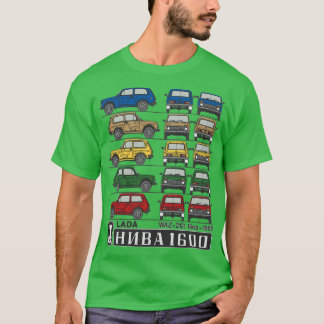 Lada Niva 1600 colours (2) T-Shirt
