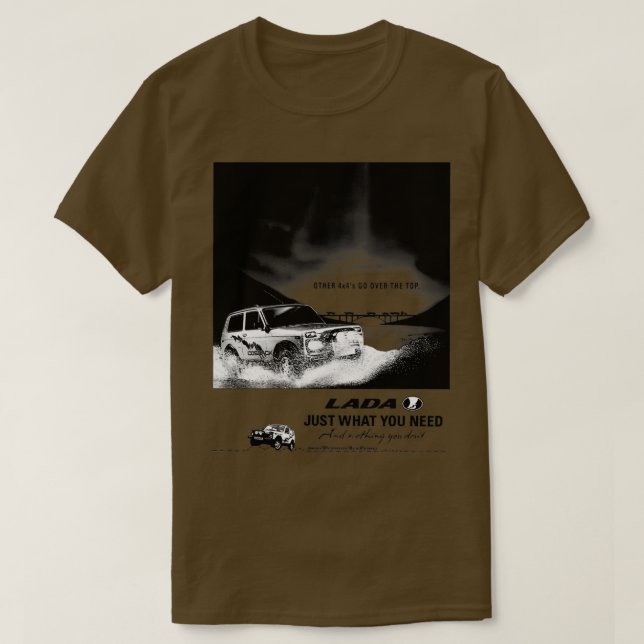 LADA NIVA  (2)  T-Shirt (Design Front)