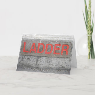 Ladder of Success? Card