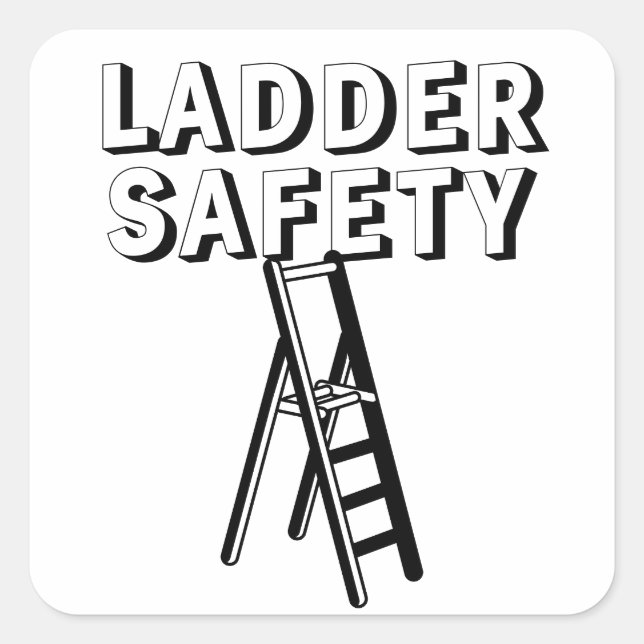 Ladder Safety Stickers (Front)