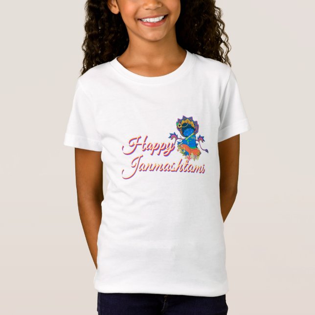 Laddu Gopal Janmashtami Lord Krishna T-Shirt (Front)