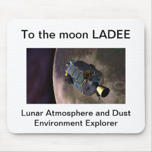 LADEE moon mission mousepad