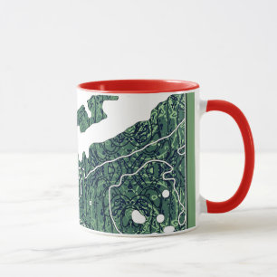 Laden Bough Christmas Mug