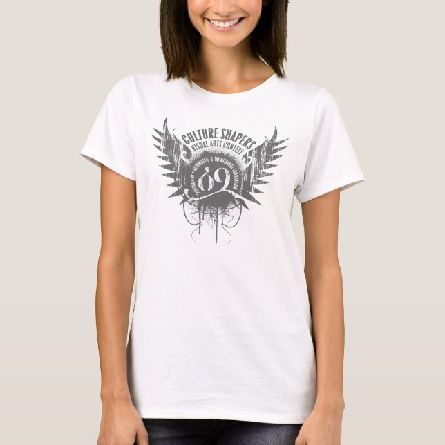 Ladies' Baby Doll Petite Tee (Front)