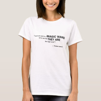 Ladies Baby Doll T - 'People who wait for a...' T-Shirt