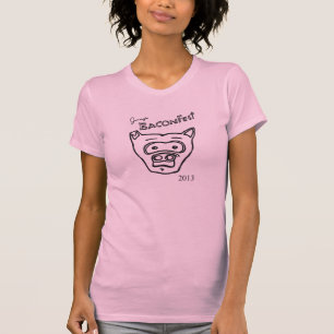 Ladies BaconFest Tank Pink
