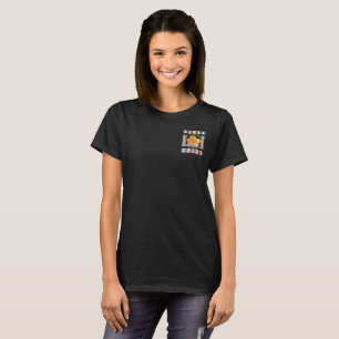 Ladies Basic T-Shirt Hawaiian Tapestry