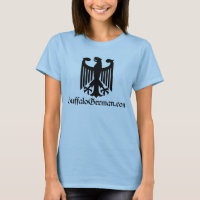 Ladies Black Eagle Logo T-Shirt