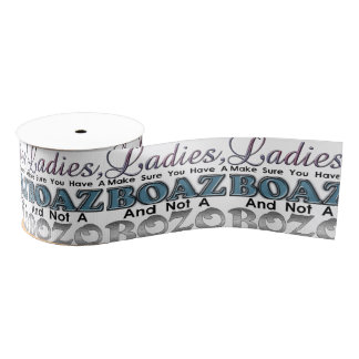 Ladies-Boaz-Bozo Ribbon Grosgrain Ribbon