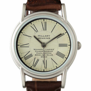 Ladies' Bowls Competition Winner Watch